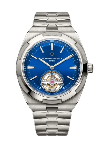 Vacheron Constantin Vacheron Constantin - 6000V/210T-H032 Overseas TourbillonTitanium / Blue