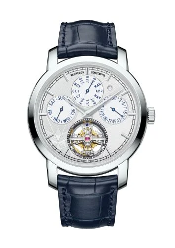 Vacheron Constantin Traditionnelle Tourbillon Perpetual Calendar Platinum / Silver