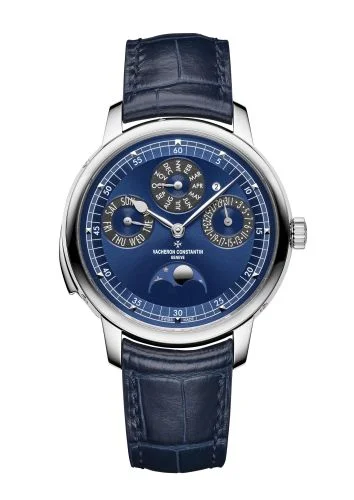 Vacheron Constantin Les Cabinotiers Minute Repeater Perpetual Calendar White Gold / Blue