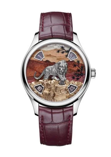 Vacheron Constantin - 7600C/000G-B449 Les Cabinotiers Les Cabinotiers Imperial Tiger White Gold / Red Wood