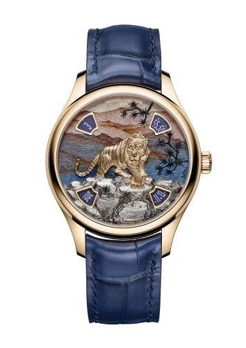 Vacheron Constantin - 7600C/000R-B445 Les Cabinotiers Les Cabinotiers Imperial Tiger Pink Gold / Bloe Wood
