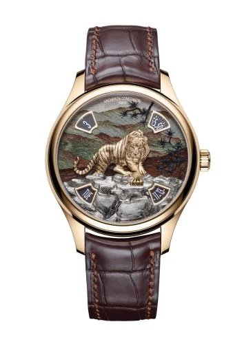Vacheron Constantin - 7600C/000R-B447 Les Cabinotiers Les Cabinotiers Imperial Tiger Pink Gold / Green Wood