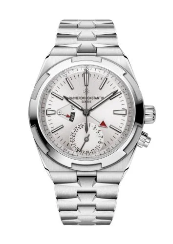 Vacheron Constantin Overseas Dual Time Stainless Steel / Silver