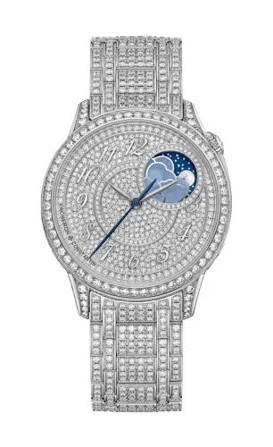 Vacheron Constantin - 8016F/126G-B499 Égérie Moonphase 37 White Gold - Diamond / Diamond / Bracelet