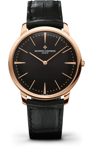 Vacheron Constantin - 81180/000R-9283 Patrimony Contemporaine 40 Manual-Winding Pink Gold / Black
