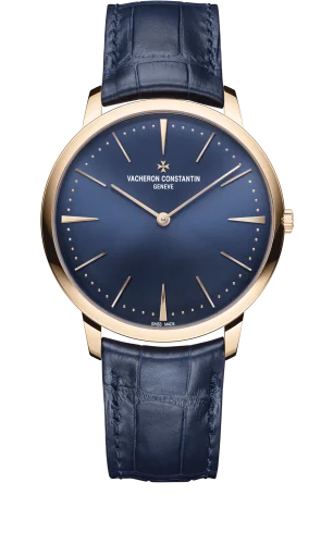 Vacheron Constantin - 81180/000R-B518 Patrimony Contemporaine 40 Manual-Winding Pink Gold / Blue