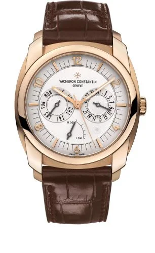 Vacheron Constantin - 85050/000R-I0P29 Quai de l’Ile Pink Day-Date Gold / Silver